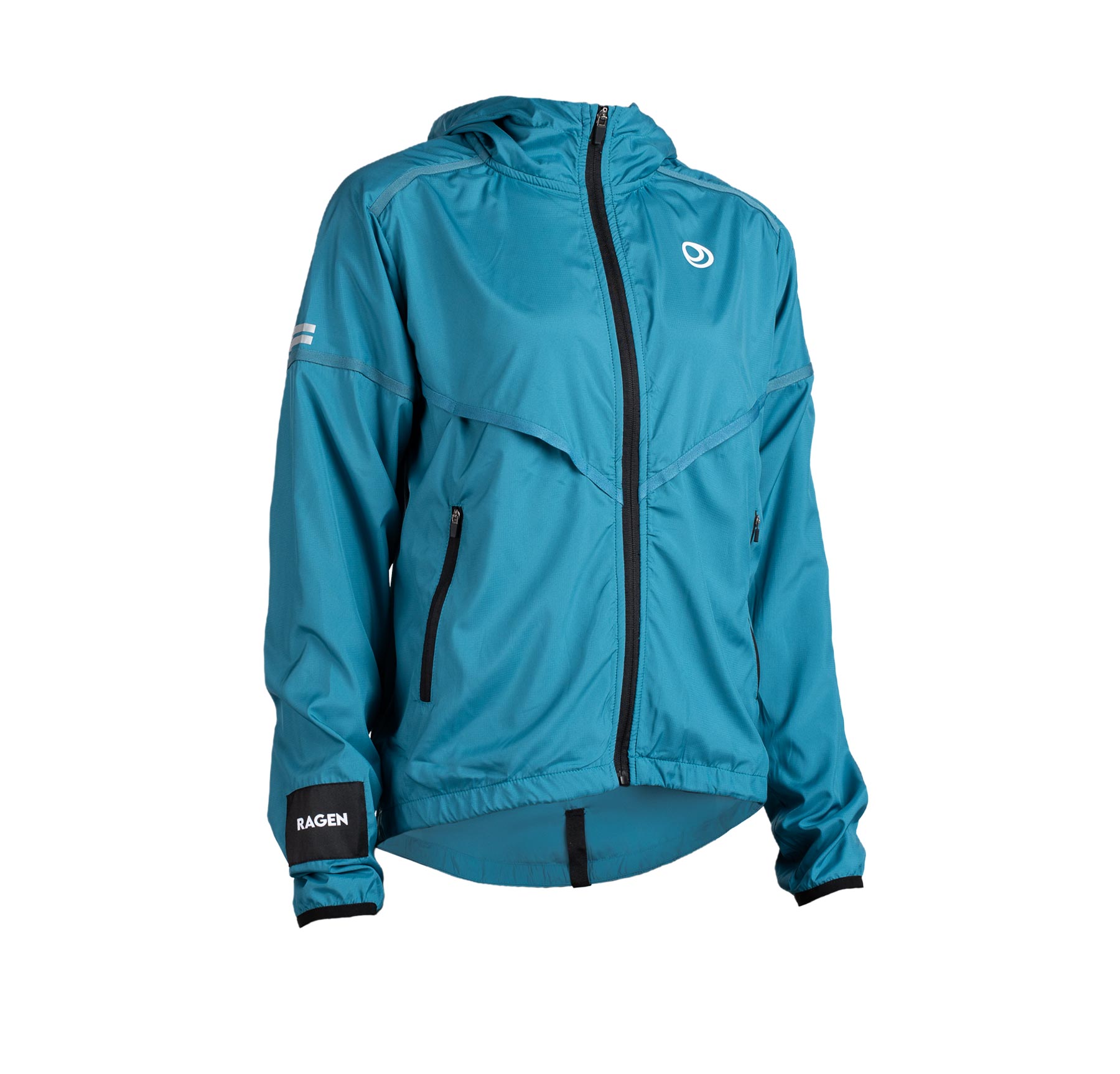 RŌNIN Performance Running Jacket Women - Navy/Light Blue